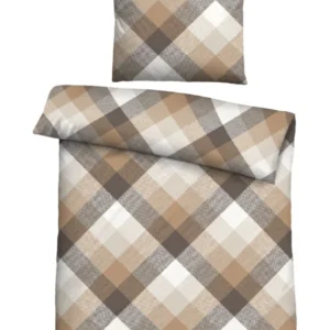 Castell Baumwoll Satin Bettwäsche Chocolate – Baumwoll-Satin