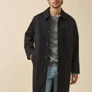Wasserabweisender Herren-Trenchcoat