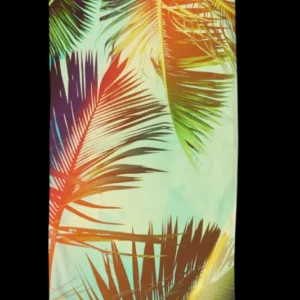BeachTowel Poly Velours Guten Morgen Multi - Gesloten