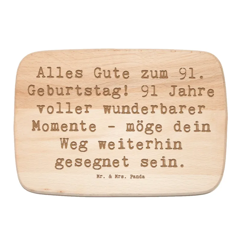 Frühstücksbrett Spruch 91. Geburtstag Segen|p:1740148|h:ecac4fecc7514beab4da802046debbdc