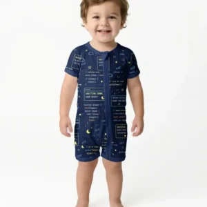 It Techy Job Matching Dad and Son Bamboo Shorty Zippy