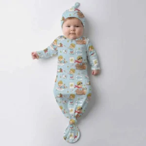 Tiny Explorer Tales Bamboo Knot Gown