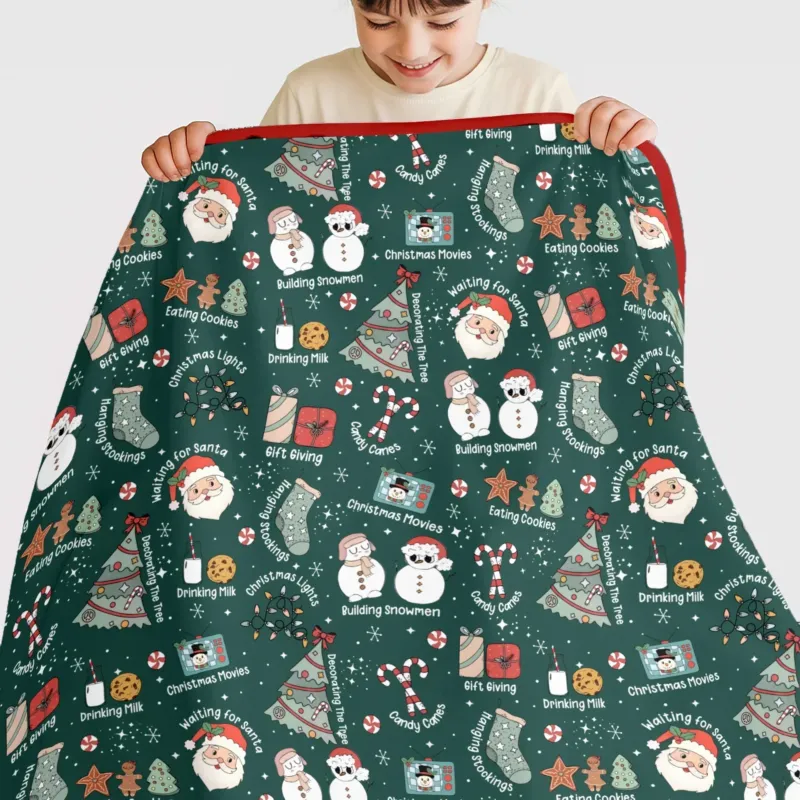 Christmas Things Bamboo Blanket