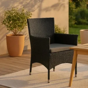 2er Set - Gartenstuhl Oasis aus Rattan