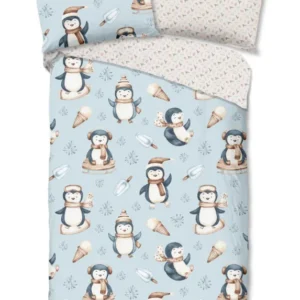 Guten Morgen Flanellen Duvet Cover "Jani" - Multi - Rits