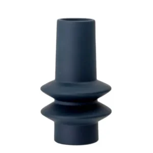 Vase Lumi - aus Steingut in Blau oder Grün