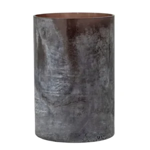 Kerzenhalter „Wikki“ – Glas in Braun