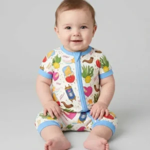 Jewish High Holidays Bamboo Shorty Zippy