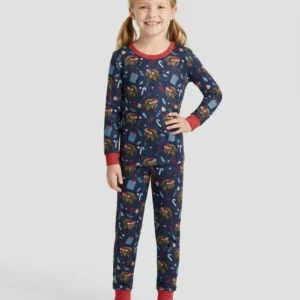 Be A Merry Jimothy Bamboo Two Piece Long Sleeve Pajama Set