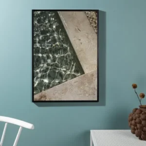 Poster Wasserspiel aus hochwertigem Papier