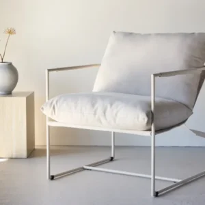 Stuhl Brika - In Beige mit Sitzkissen