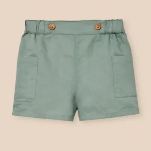 Shorts aus Leinen und Baumwolle, Baby