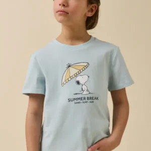 Kinder T-Shirt Cyrillus x PEANUTS(TM) – Snoopy Kollektion