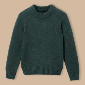 Jungenpullover aus Merino-Wolle