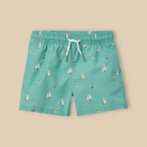Jungen-Badeshorts « Segelschiffe »