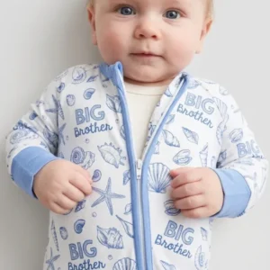 Coquette Seashell Matching Sibling Bamboo Convertible Zippy