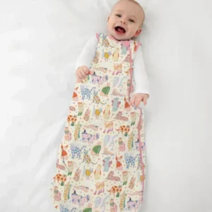 Whimsical Cat Parade Bamboo Sleep Bag