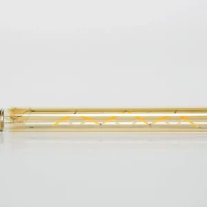 LED-Glühlampe Nirox – T32-E27 (30 cm) mit amberfarbenem Glas
