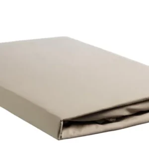 Ambiante Topper Spannbettlaken - Baumwolle - Taupe