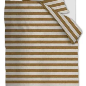 vtwonen Bold Stripe Bettwäsche - Hellbraun