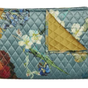Beddinghouse x Van Gogh Museum Partout des Fleurs Wohndecken - Grün