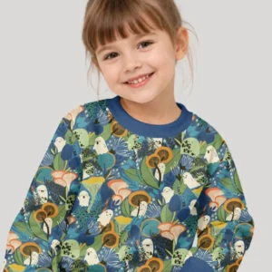 Ghost Forest Bamboo Crewneck Sweatshirt