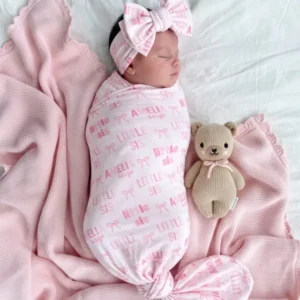 Little Sis Bamboo Swaddle Blanket