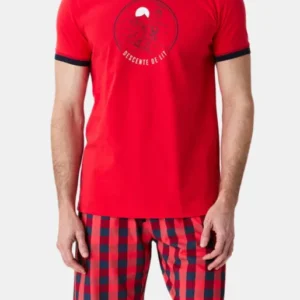 Pyjamas Homme Descente de lit ROUGE 1