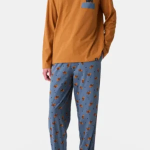Pyjamas Homme En Plaine Nuit ARDOISE 1