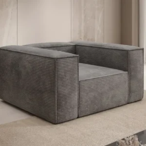 Designer Sofa-Sessel Lesley in Cord