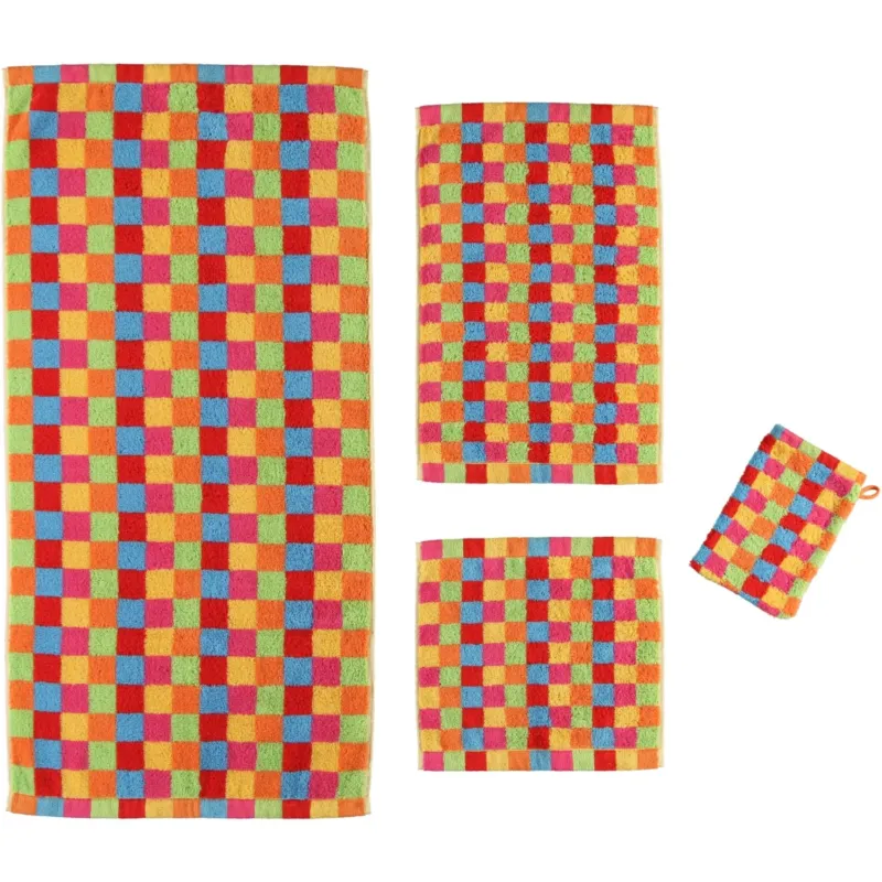 CAWÖ Life Style 7017 Walkfrottier Multicolor Karos Hell