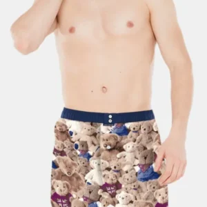 Caleçon avec suspensoir Homme Le Club n°1015 Beige et Marron 1