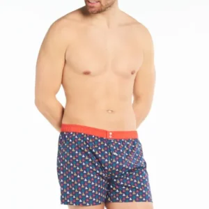 Caleçon avec suspensoir Homme Le Club n°936 Marine 1