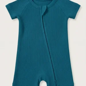 Atlantis Ribbed Bamboo Shorty Zippy