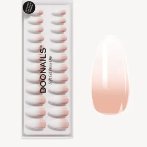 Babyboomer Medium Almond Soft Gel Press Ons