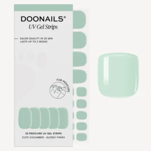 Cute Cucumber Pediküre UV Gel Strips