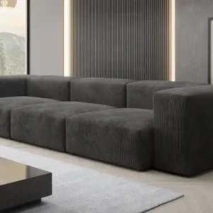 Designer 3 Sitzer Sofa Snug in Cord