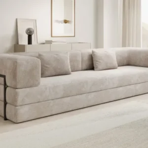 Designer Sofa Lazy 3 Sitzer XXL in Cord