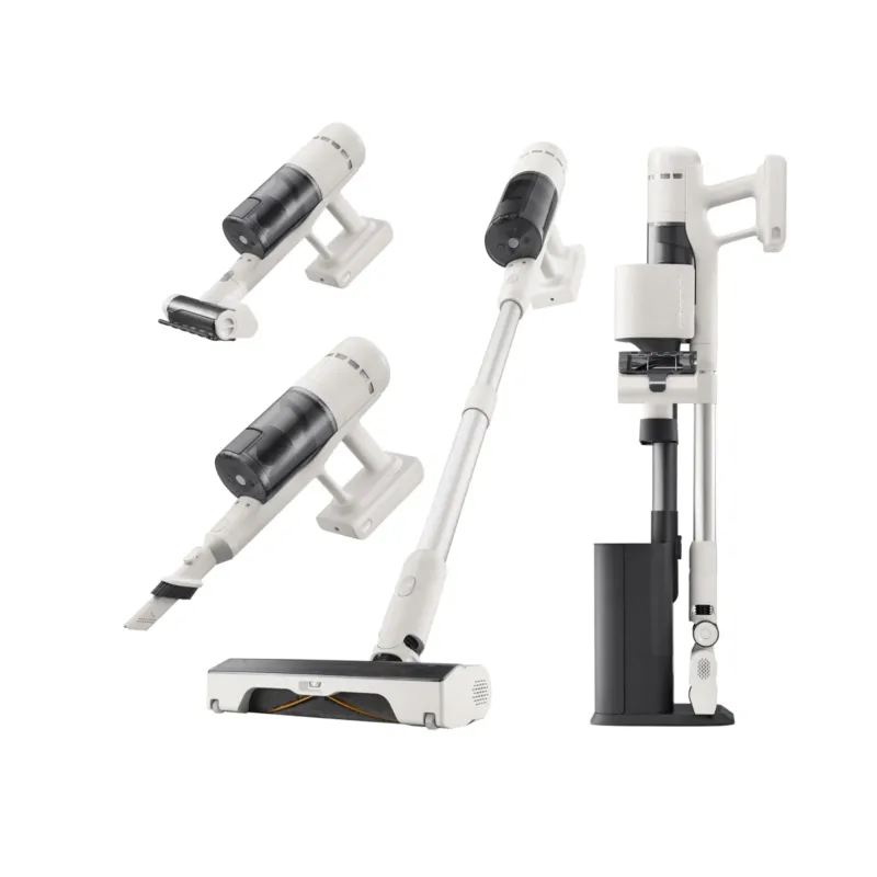 Roborock H60 Hub schwarzer Akkusauger Einstieg mit Absaugstation