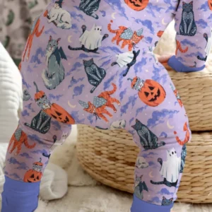 Halloween Cats in the Clouds Bamboo Convertible Zippy