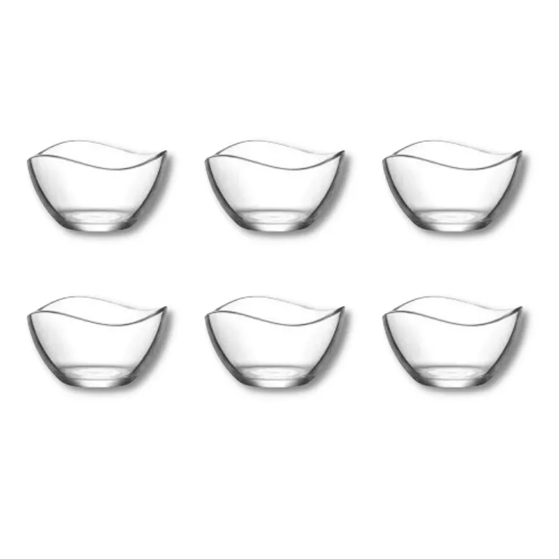 HELDENA Mini-Glasschalen 65 ml – 6er-Set