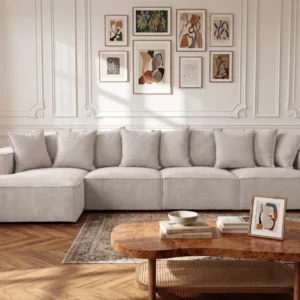 Designer Ecksofa Largo Maxi in Cord