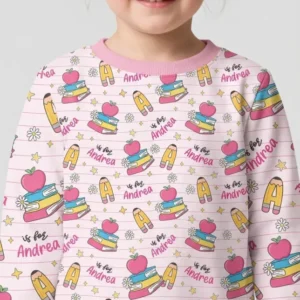 First Day of School Bamboo Crewneck Sweatshirt