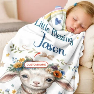 Little Blessing Baby Bamboo Blanket