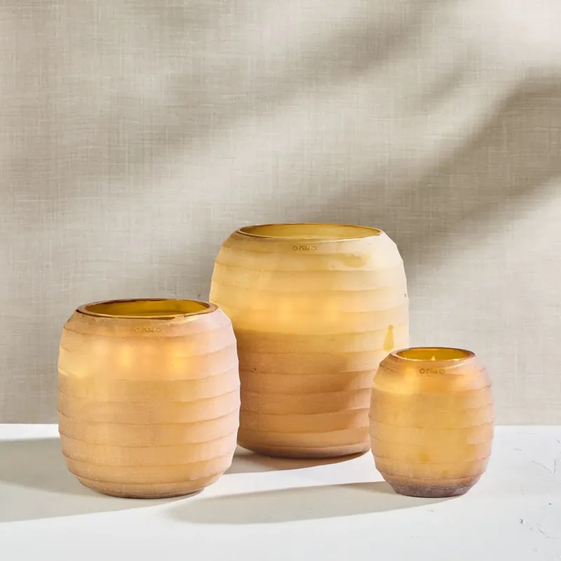 ONNO Collection Waves Yellow XL – ON367-Duftkerze-ONNO Collection-TOJU Interior