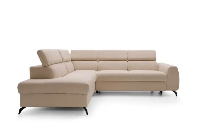 Designer Ecksofa Stille mit Schlaf- und Klappfunktion – Bild 2