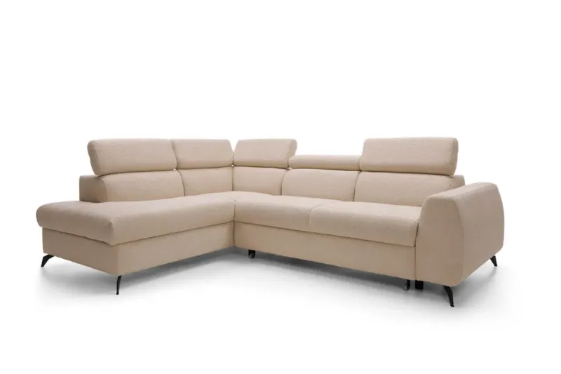 Designer Ecksofa Stille mit Schlaf- und Klappfunktion – Bild 3