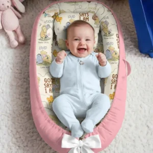God Says I Am – Little Blessings Bamboo Baby Nest Bed