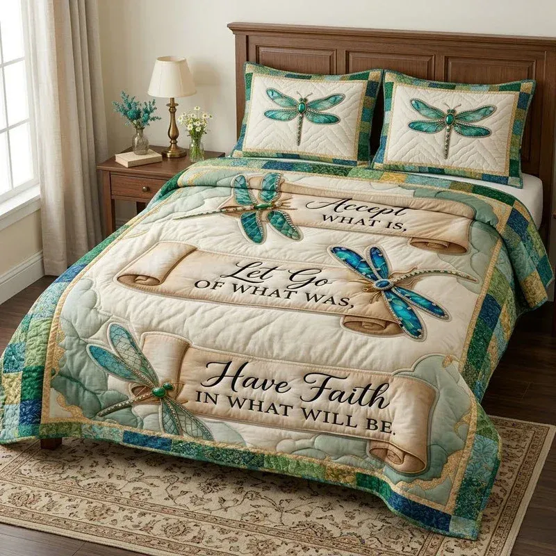 Still Waters Bamboo Quilt Bedding Set
