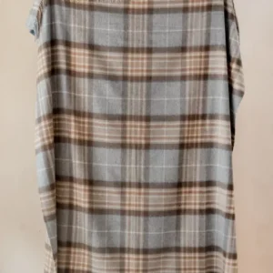 Lambswool Blanket in Mackellar Tartan - TBCo